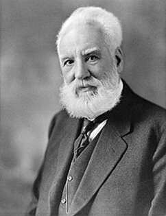 alexander graham bell bw