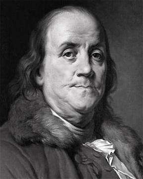 benjamin franklin bw